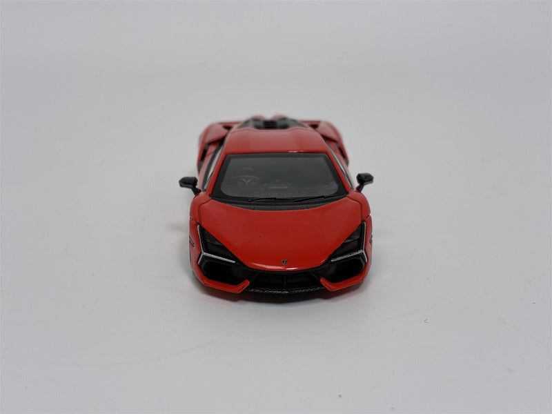 Lamborghini Revuelto Arancio Dac Lucido Red RHD 1:64 Mini GT MGT00774R