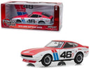 a red and white toy car