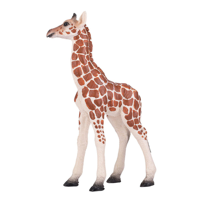 Giraffe Calf Wildlife Toy Figure 10 cm Height Approx Mojo Fun 381034