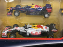 Red Bull Formula 1 Set of 7 Cars with Display Stand 1:43 Scale Bburago 38168