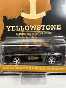 Yellowstone 2011 Dodge Charger Pusuit Black 1:64 Greenlight 44980D