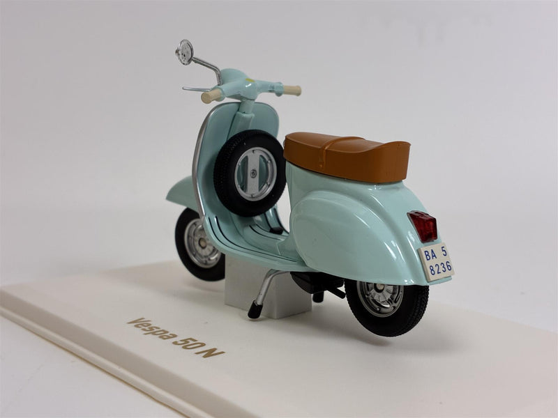 Vespa 50 N Acqua Marina Blue 1:18 Scale Norev 182081