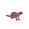 Common Otter Wildlife Toy Figure 8 cm Length Approx Mojo Fun 387128