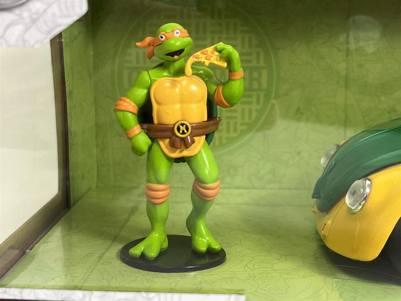 TMNT Michelangelo and 1959 Volkswagen Drag Beetle 1:24 Jada 253285002