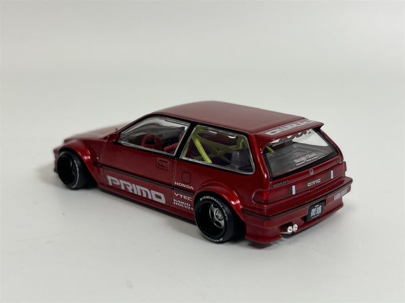 Honda Civic EF Kaido Works V2 1:64 Mini GT KHMG156