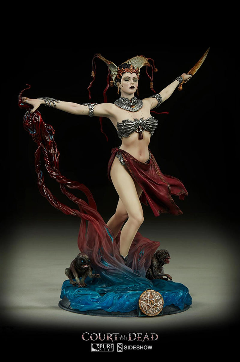 Court of the Dead Gethsemoni, Queen's Conjuring PVC Statue 1:8 Scale 500063