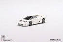 a white toy car on a white background