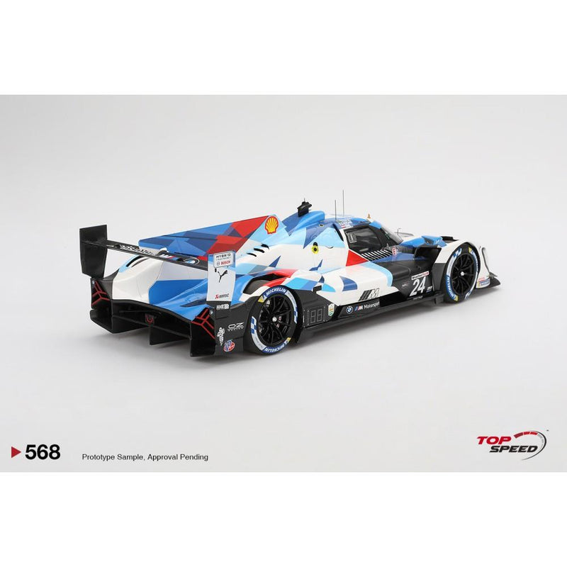 BMW M Hybrid V8 GTP No.24 2024 IMSA Daytona 24 Hrs 1:18 Scale Topspeed TS0568