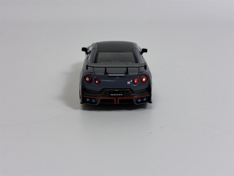 Nissan GT-R Nismo R35 2024 Stealth Grey RHD 1:64 Scale Mini GT MGT00868R