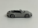 Porsche 911 Carrera 4S Cabriolet 2019 Grey 1:87 Scale Minichamps 870068330