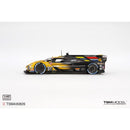 a yellow and black race car