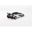 a white and black toy car