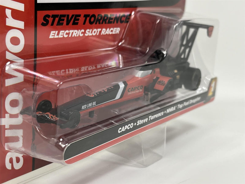 CAPCO Steve Torrence NHRA Top Fuel Dragster HO Scale Slot Car Auto World SC370-1