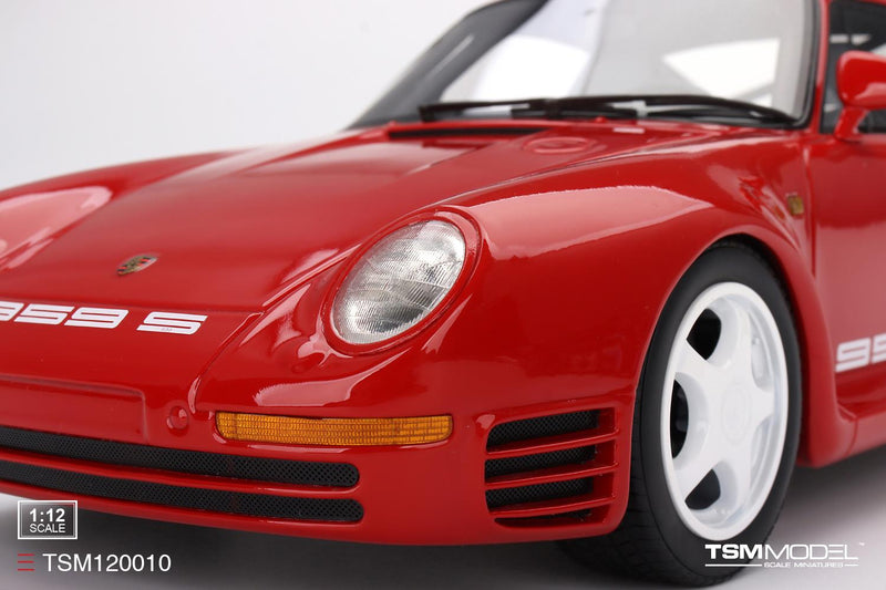 Porsche 959 Sport Guards Red 1:12 Scale TSM TSM120010