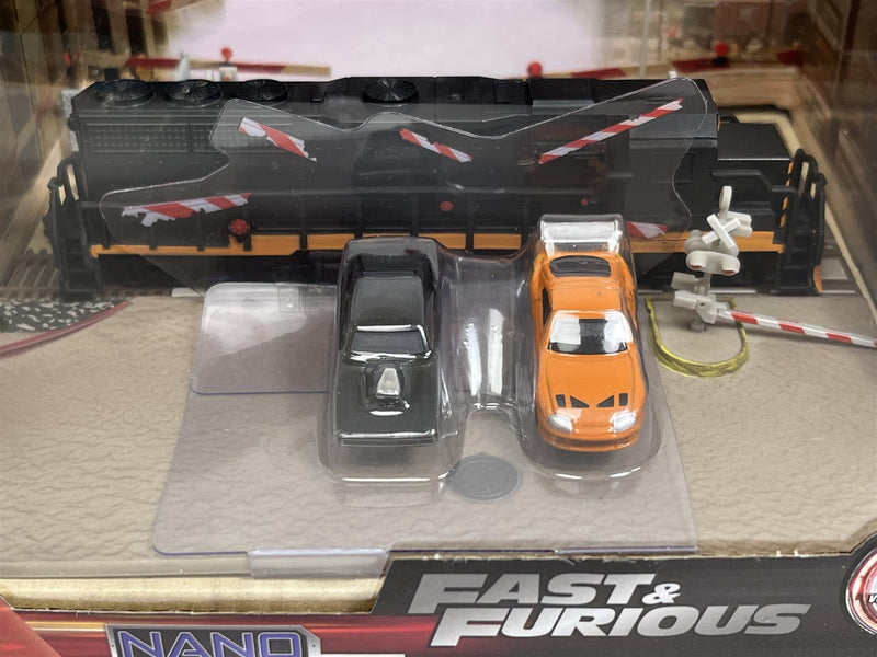 Fast & Furious Final Race Course Finale Nano Scene 1:24 Jada 34915