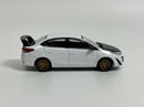 Toyota GR Vios White 1:64 Scale Pop Race PR640094