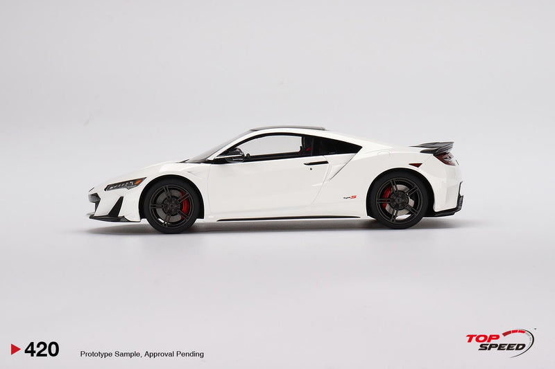 Acura NSX Type S 2022 130R White 1:18 TSM TS0420