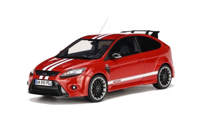 2010 Ford Focus MK2 RS Le Mans Red 1:18 Scale Otto Mobile OT1007