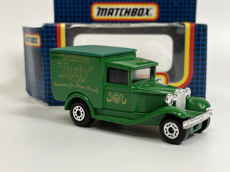 Ford Model A William Lusty Green 1:64 Scale Matchbox MB38D S8