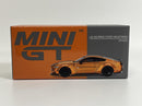 LB Works Ford Mustang LB Gold RHD 1:64 Scale Mini GT MGT00847R