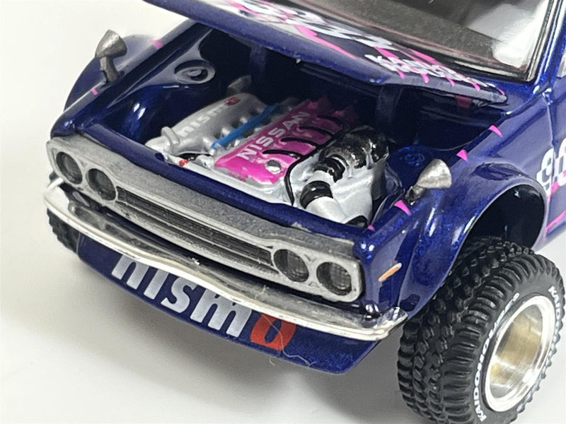 Datsun 510 4X4 Wagon Kaido Offroad V2 1:64 Scale Mini GT KHMG149