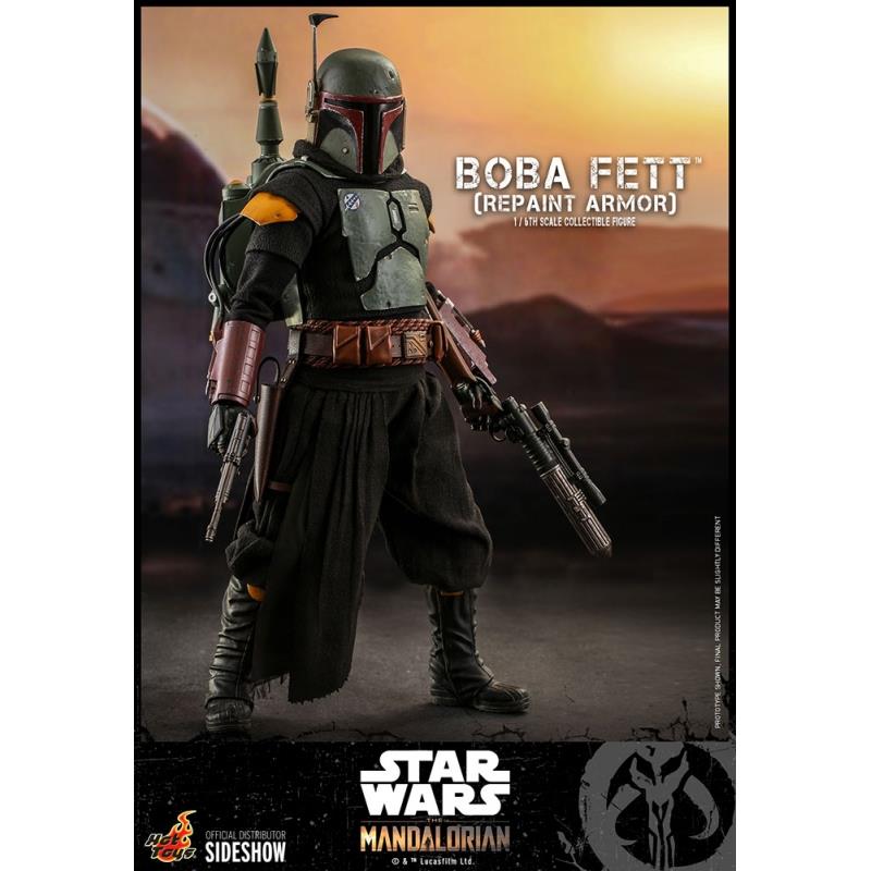 Star Wars The Mandalorian Boba Fett Repaint Armour 1:6 Hot Toys 908895