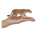 African Lioness Wild Animal Toy Figure 14 cm Approx Length Mojo Fun 381071