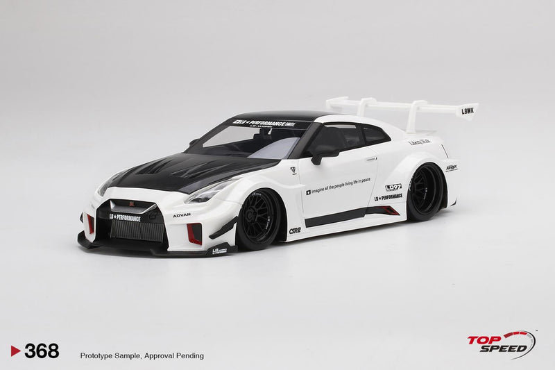Nissan LB-Silhouette Works GT 35GT-RR Ver.2 White 1:18 Scale TSM TS0368