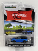 Ford Bronco Sport Badlands 2022 Blue Showroom Floor 1:64 Scale Greenlight 68010C