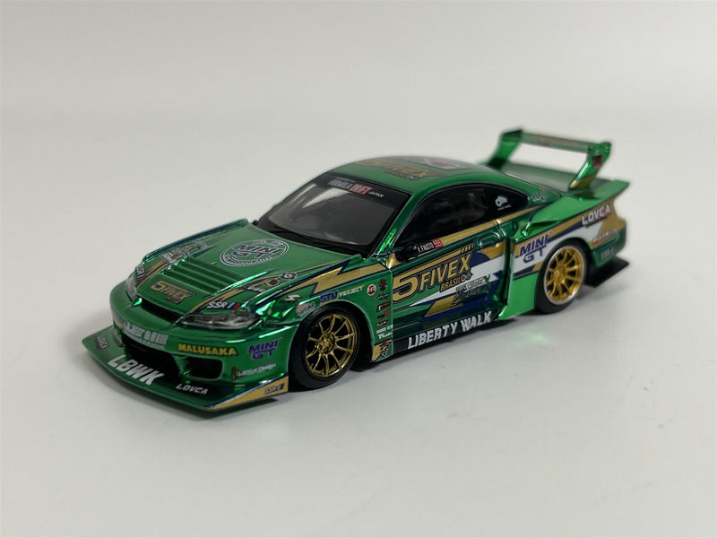 Nissan Silvia S15 LB Super Silhouette RHD 1:64 Mini GT MGT00858R