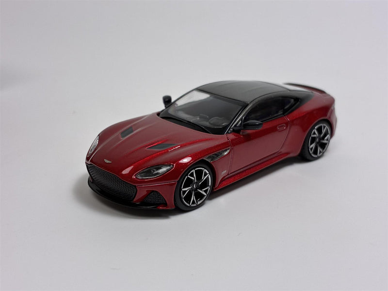 Aston Martin DBS Hyper Red LHD 1:64 Scale Mini GT MGT01065L