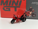 Ducati Panigale V4 S with Ducati Girl 1:64 Scale Mini GT MGT00682L