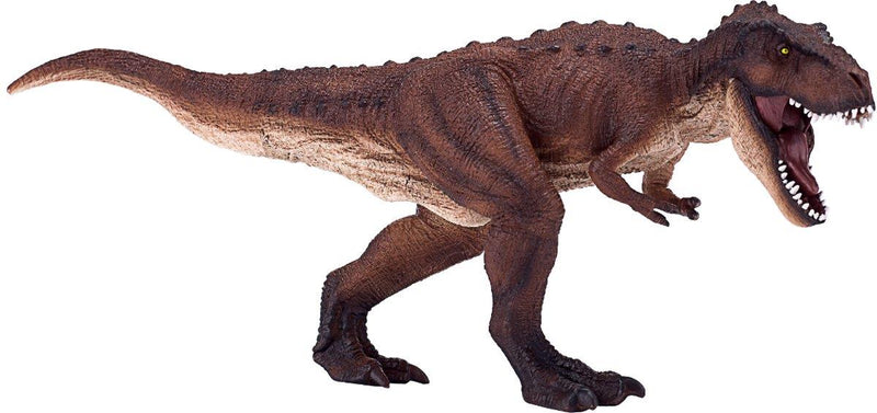 Deluxe T Rex with Articulated Jaw Prehistoric Toy Figure 30 cm Length Approx Mojo Fun 387379