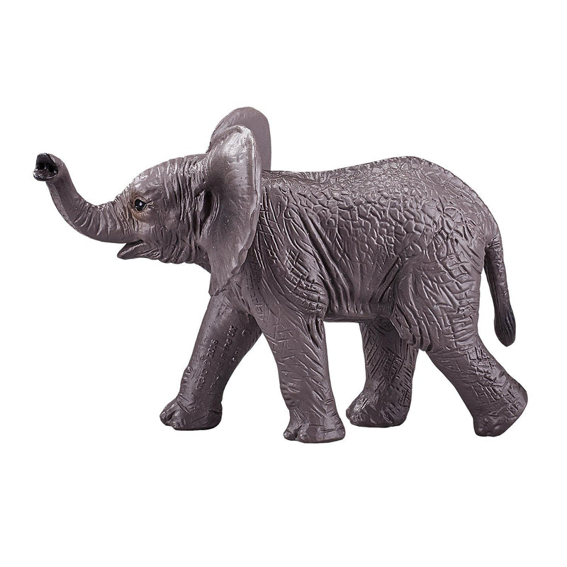 African Baby Elephant Wildlife Toy Figure 5.5 cm Height Approx Mojo Fun 387002