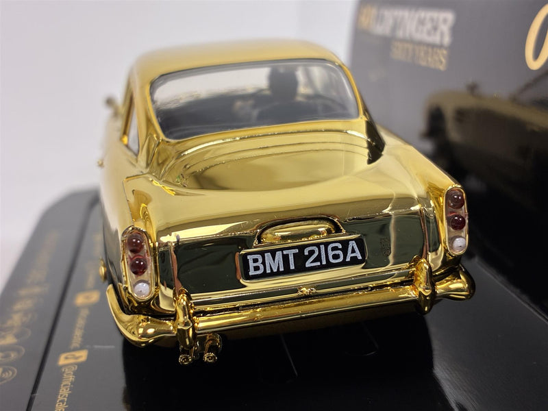 James Bond 007 Aston Martin DB5 Goldfinger 50th Anniversary Gold Edition 1:32 Scalextric C4550A