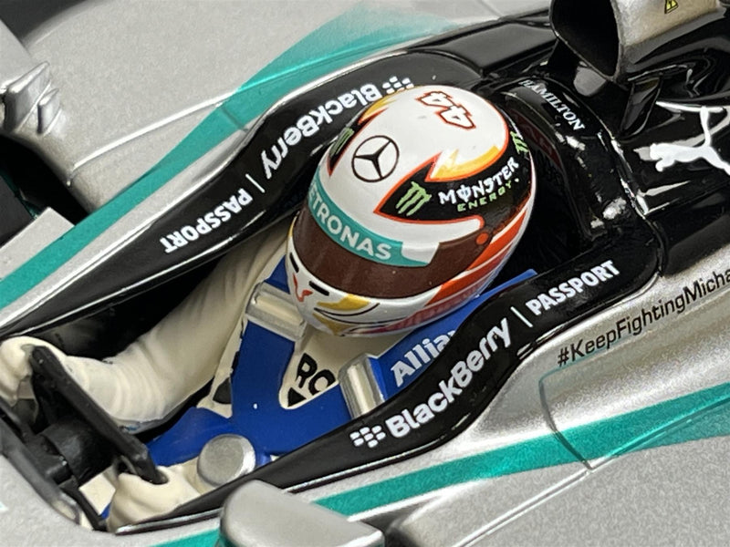 Lewis Hamilton Mercedes AMG Petronos W05 WC 2014 F1 1:18 Minichamps 186140044