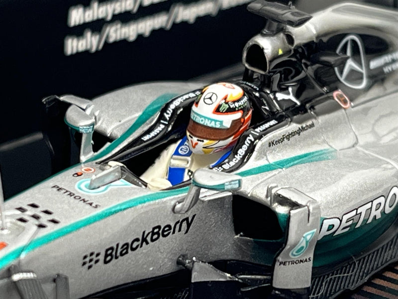 Lewis Hamilton WC 2014 Mercedes AMG Petronas F1 Team 1:43 Scale Minichamps 436140044