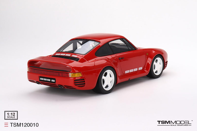 Porsche 959 Sport Guards Red 1:12 Scale TSM TSM120010