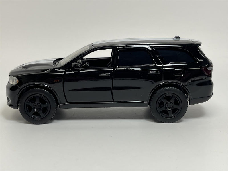 Dodge Durango SRT Pull Back & Go Black With White Stripes LHD 1:36 Tayumo 36145221