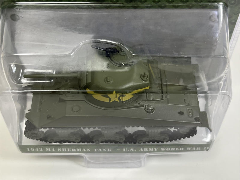 1943 M4 Sherman Tank US Army World War II 1:64 Scale Greenlight 61040C