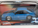 Fast & Furious Jacobs 1989 Ford Mustang GT 1:24 Scale Jada 99519