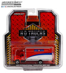 a toy truck in a package