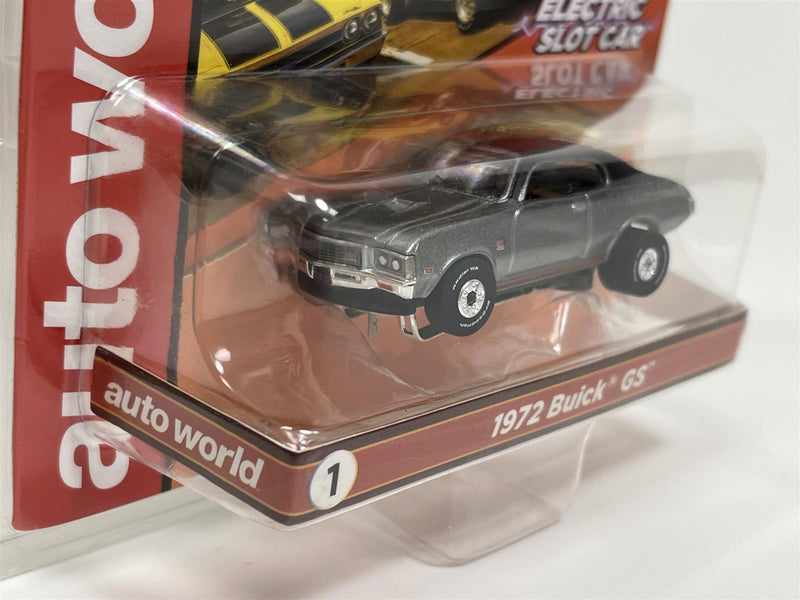 1972 Buick GS Grey Thunderjet Ultra G HO Slot Car Auto World SC379-1