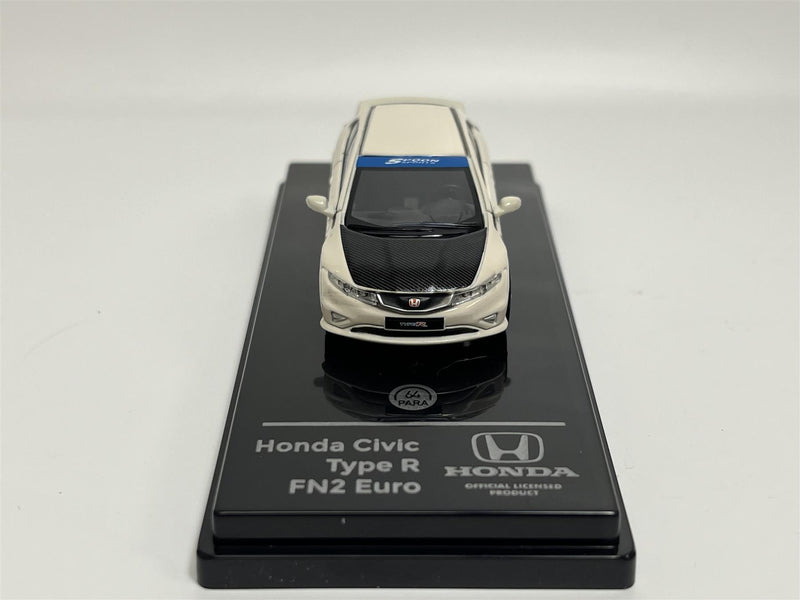 Honda Civic 2007 Type R FN2 White LHD 1:64 Paragon 55398