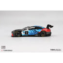 a toy car with a colorful design