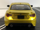 Subaru BRZ Metallic Yellow 1:32 Scale Policar CT01V