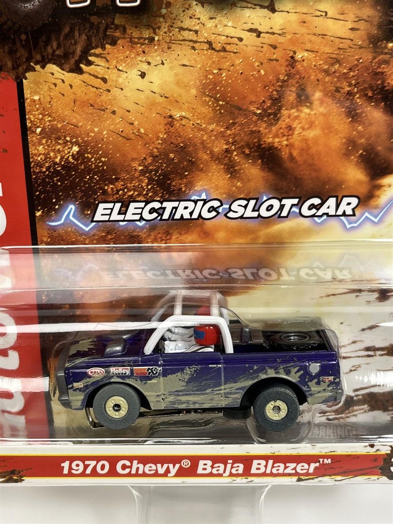 1970 Chevy Baja Blazer Purple X Traction Off Road HO Scale Auto World SC375-3