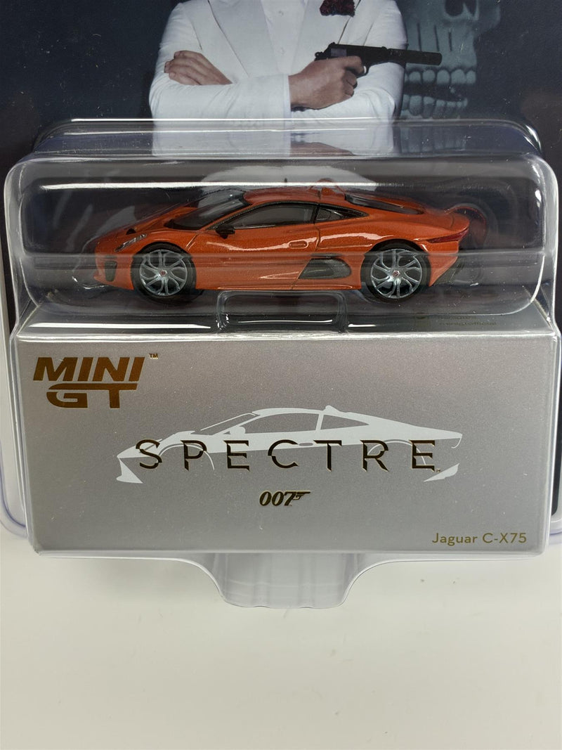 James Bond 007 Jaguar C-X75 Spectre English Version 1:64 Mini GT MGT00903-007E