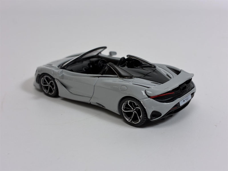 McLaren 750S Spider Cirrus Grey RHD 1:64 Scale Mini GT MGT00973R