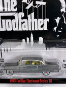 The Godfather 1955 Cadillac Fleetwood Series 60 Chase Metal Body 1:64 Greenlight 44740B